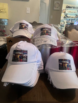 USMAC-TOP FLIGHT "AUTOGRAPH HATS"