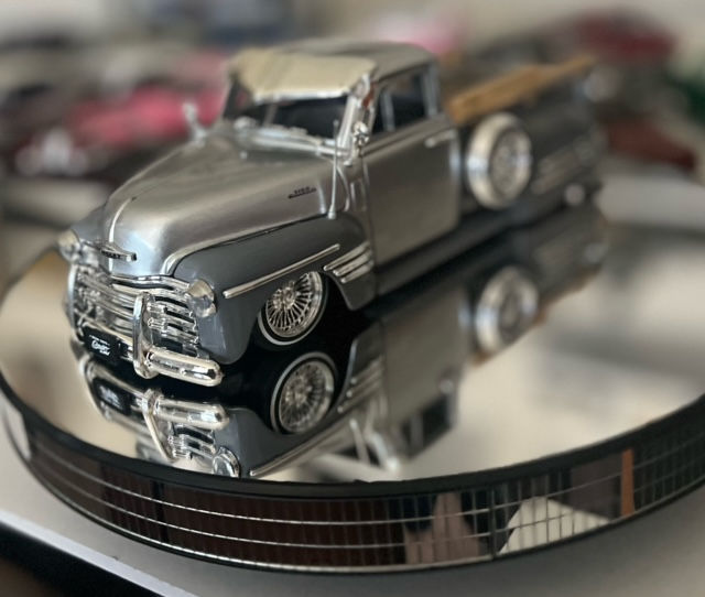 Thumbnail: 1951 CHEVROLET PICKUP TWO-TONE STREET LOWRIDER- SILVER-GREY