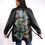 Miniatura: 'The feathered serpent' handpainted Emporio Armani 80s leather jacket