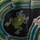 Miniatura: 'The feathered serpent' handpainted Emporio Armani 80s leather jacket