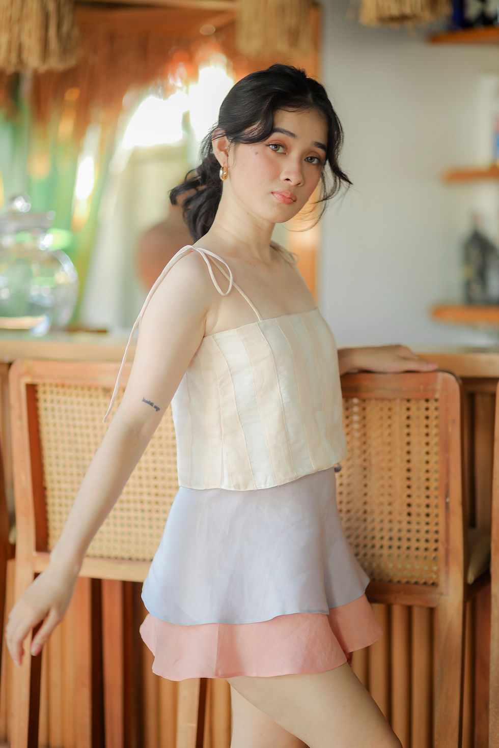 Thumbnail: Calla Linen Pinya Top