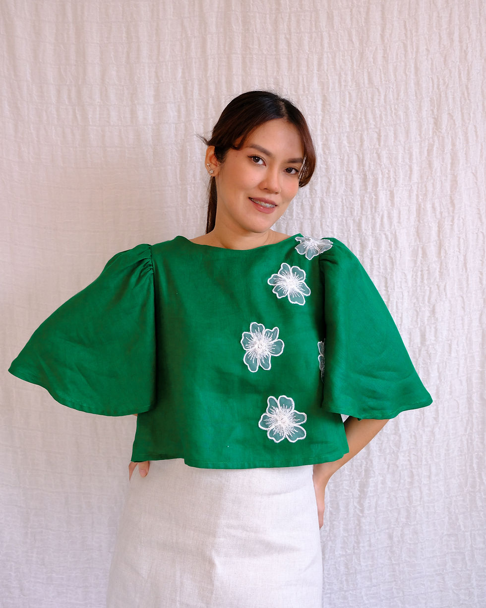 Thumbnail: Aida Pure Linen Kimona