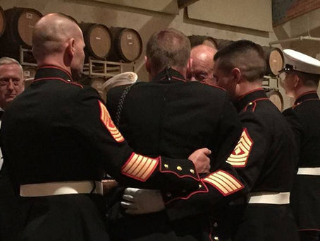 Wine Country Marines Ball goes viral
