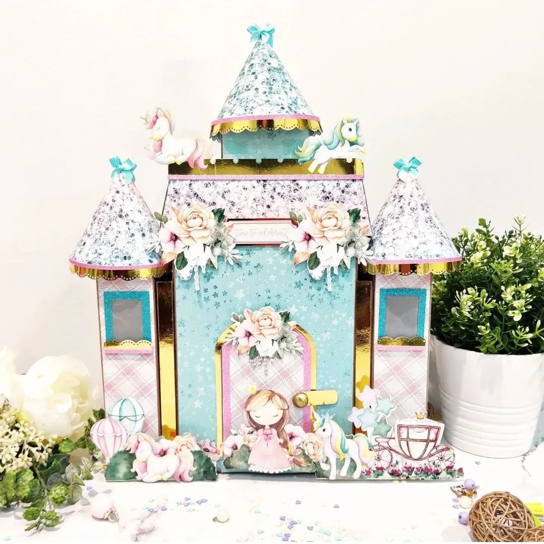 Castle Box & Birthday Pop-up Album