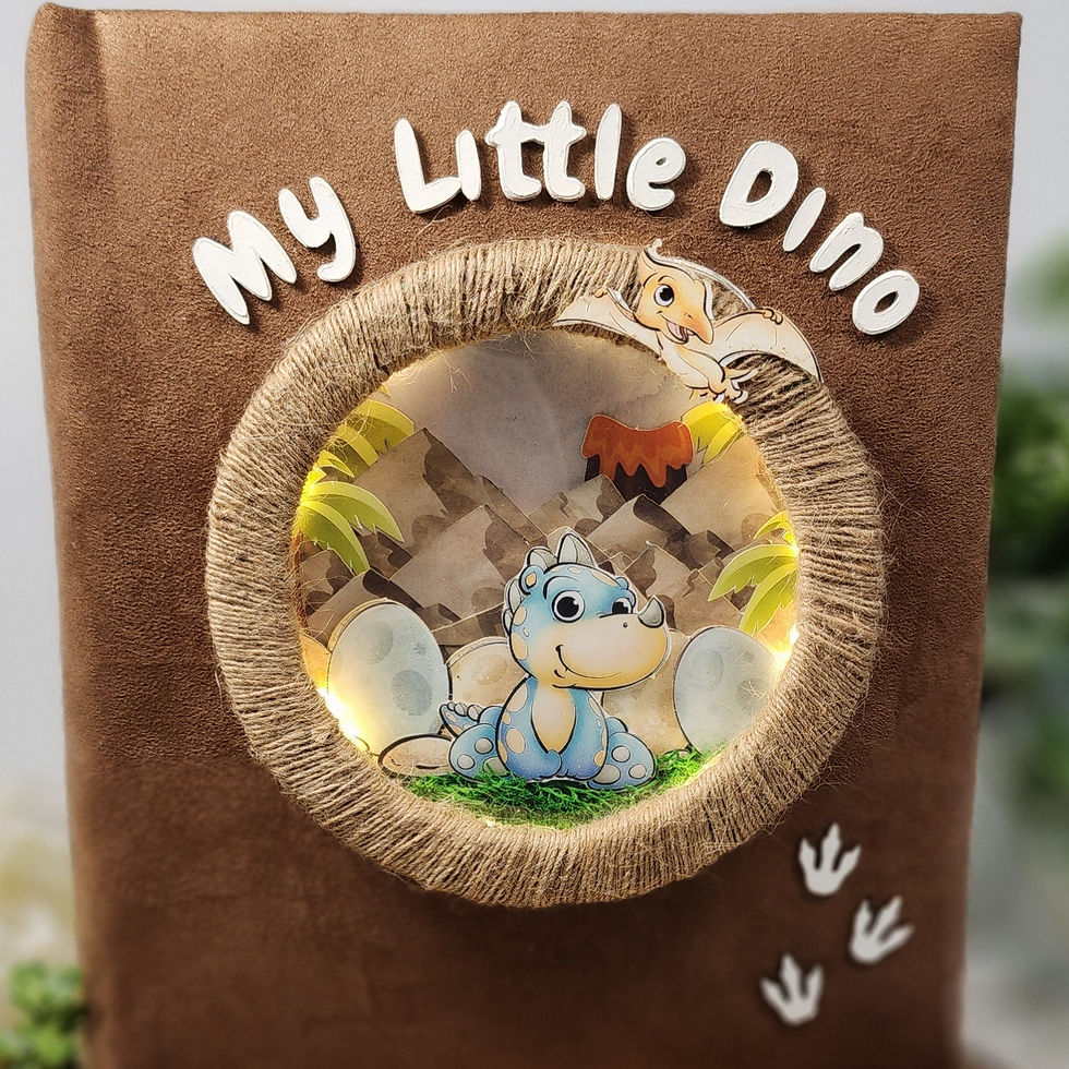 Thumbnail: Pop-up Dinosaur themed album