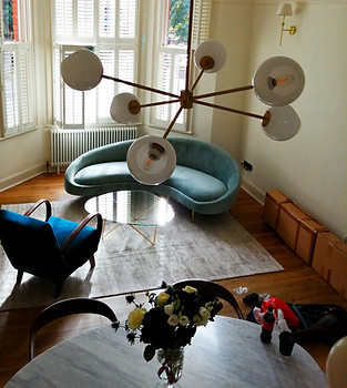 Repainted flat with white walls in kensington