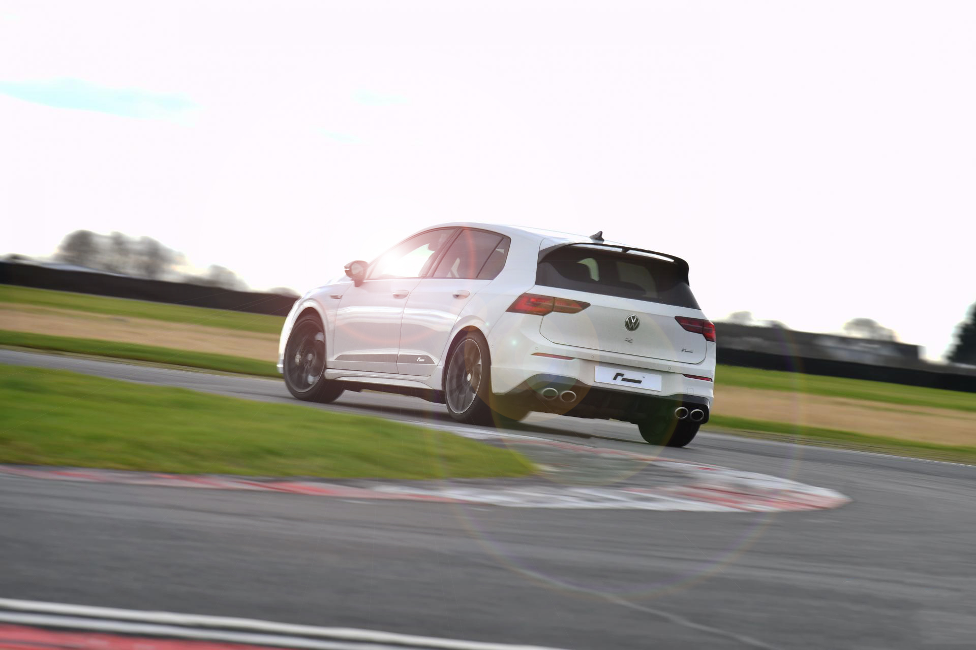 RacingLine VWR430000 Caster and Camber Top Mounts fitted to MQB Evo suspension strut
