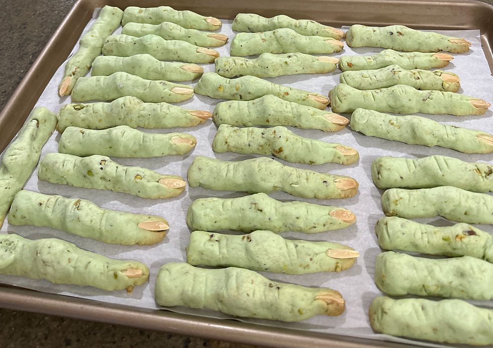 Witch Finger Cookies
