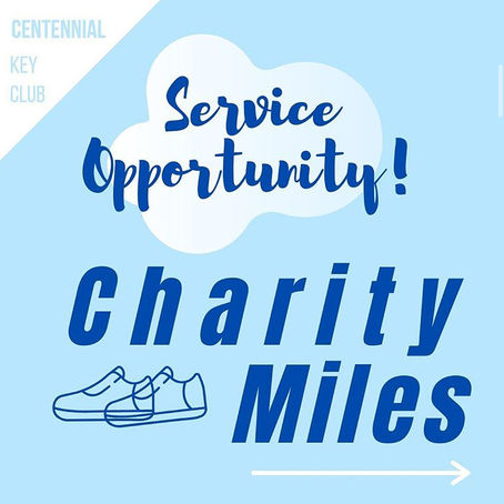 Service Event: Charity Miles