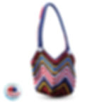 Crochet American Colour Inspired Crochet Tote Bag