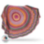 Mandala Crochet Blanket in Bernat Maker Yarn designed by Michael Sellick from The Crochet Crowd