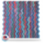 Crochet Linen Stitch Colourful Chevron Wave Blanket