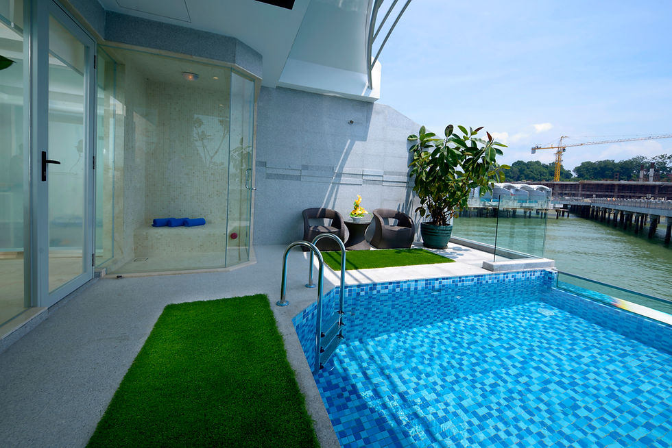 The Pool in Balcony
