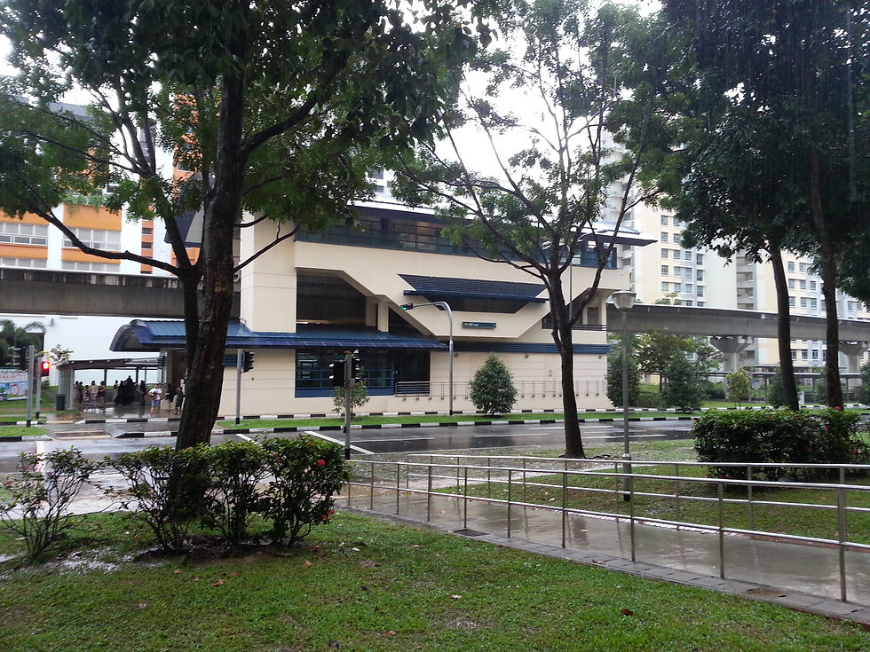 Near Jelapang LRT Station