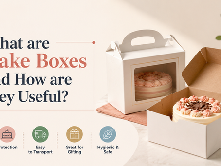What are Cake Boxes and How are they Useful?