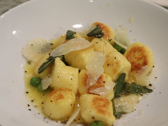  Ricotta Gnocchi with Sugar Snap Peas
