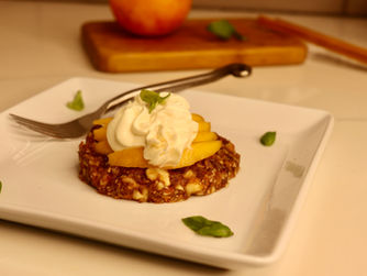 No Bake Peach Pie