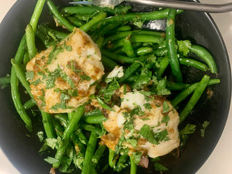  Wild Cod With Asian Green Beans