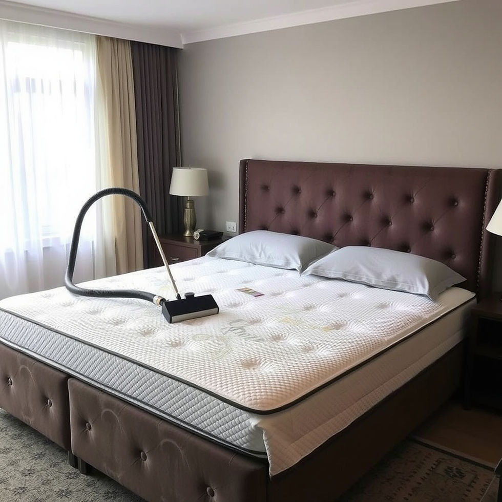 mattress deep cleaning by dry extraction