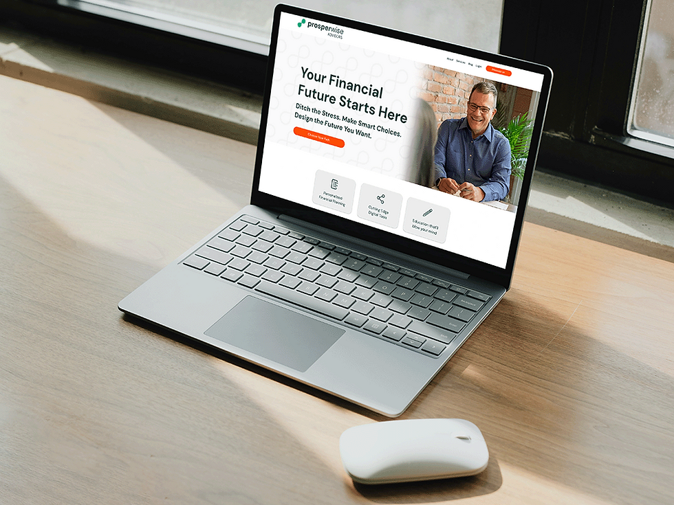 professional website design financial advisors