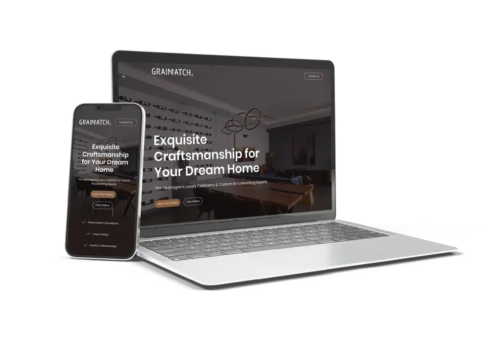 home services website design