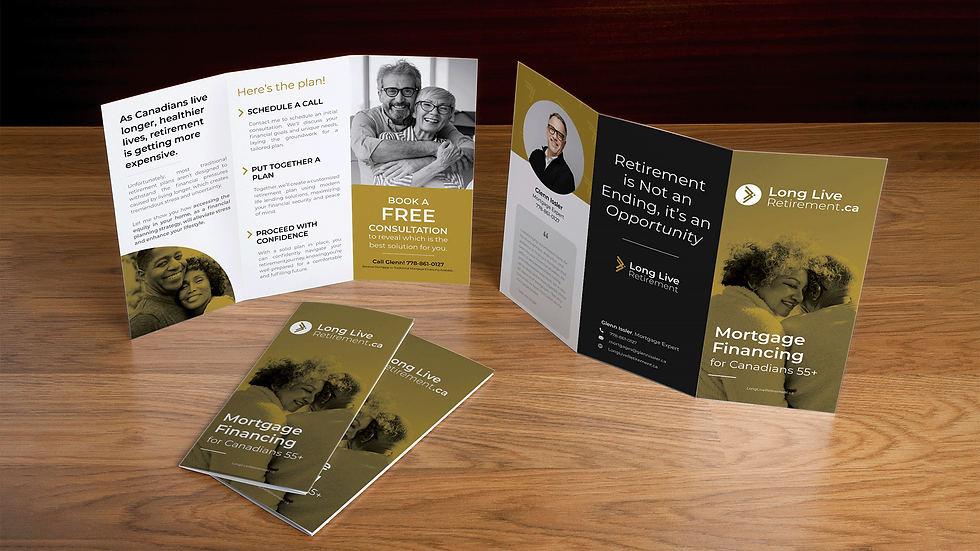 brochure design for mortgage broker