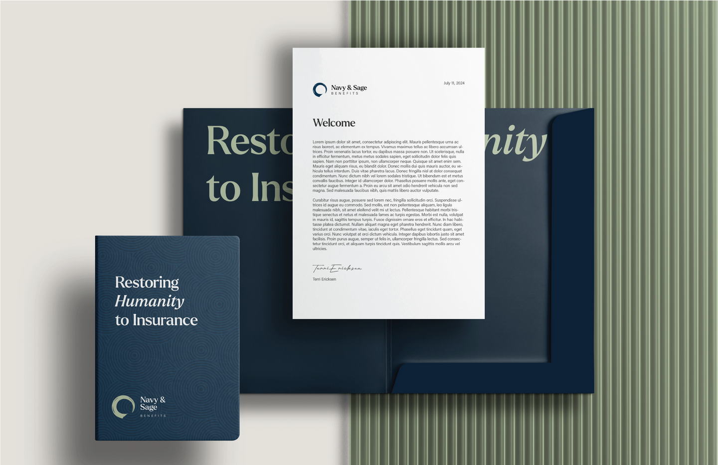Custom stationery design