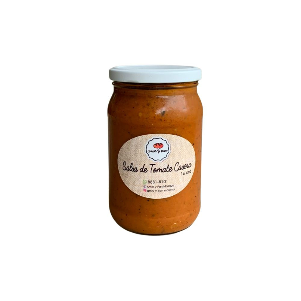salsa de tomate casera (16 onzas)
