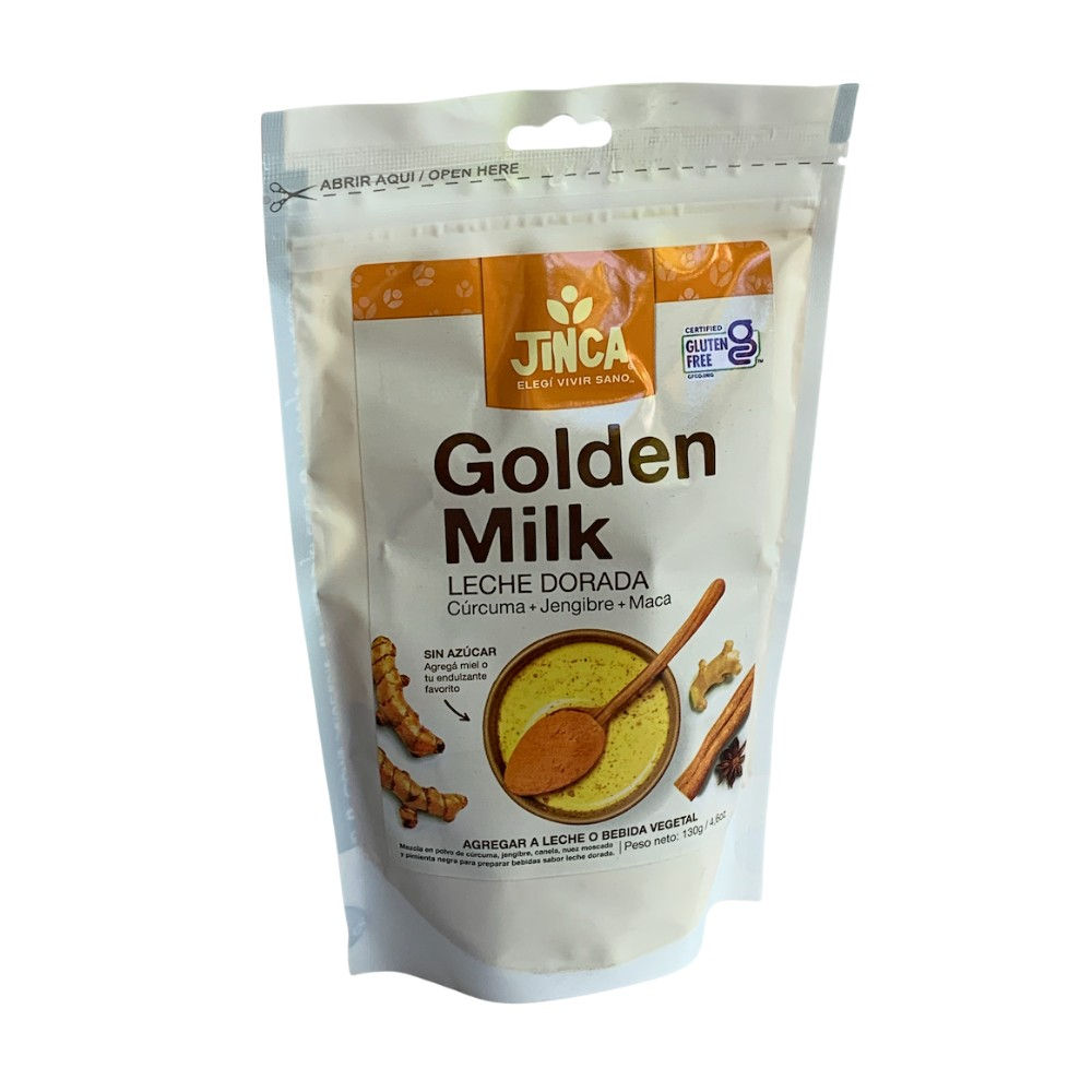 polvo para leche dorada (130 gramos)