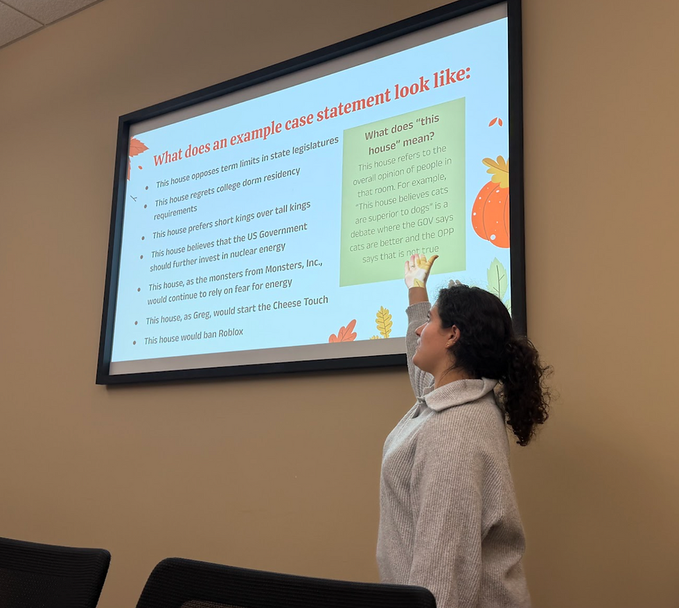 New Student Organization Brings Debate to UM-Dearborn