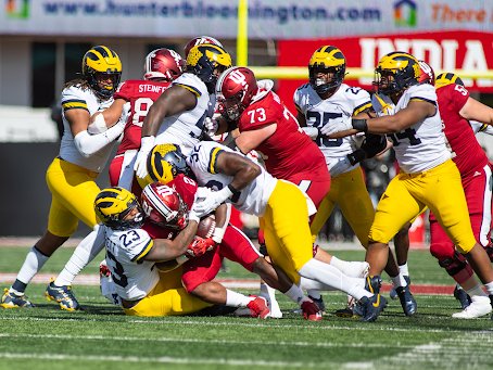 Wolverines Defeat Hoosiers Despite Medical Emergency