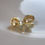 Thumbnail: Citrine with Opal Post Earrings
