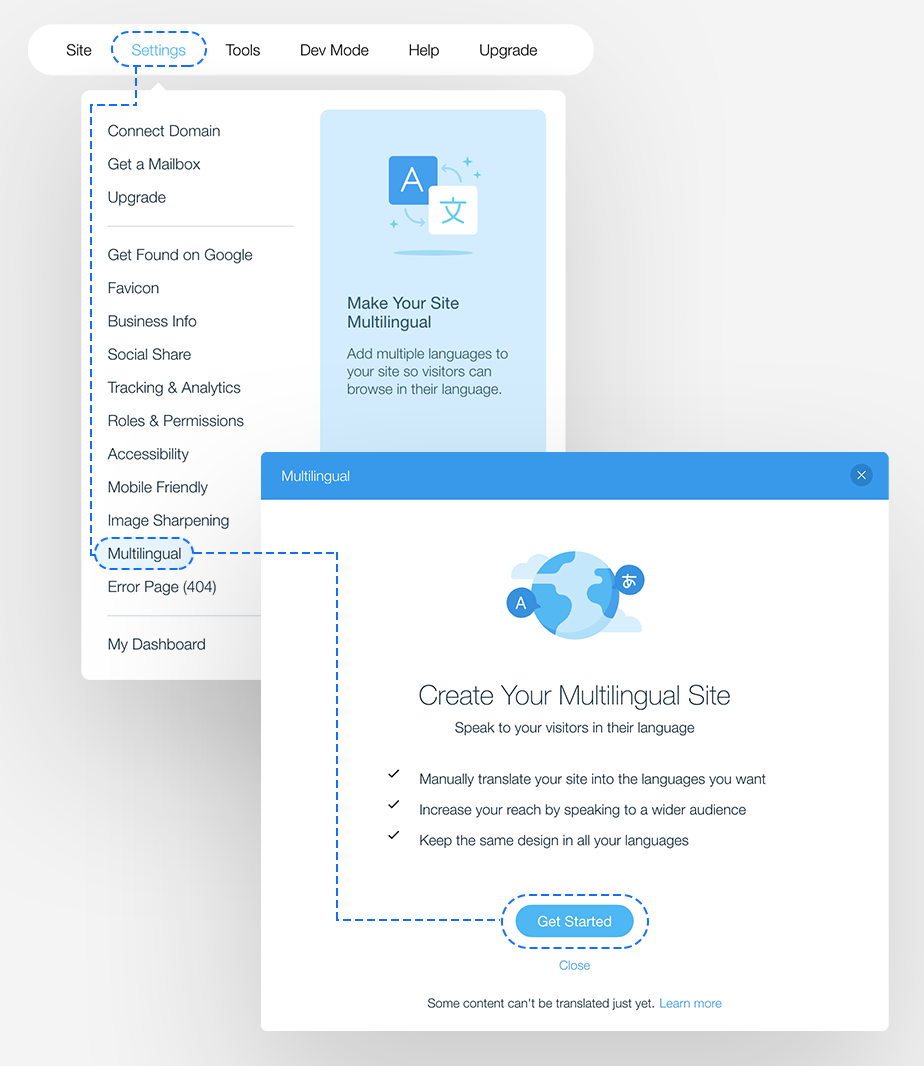How to build a multilingual website