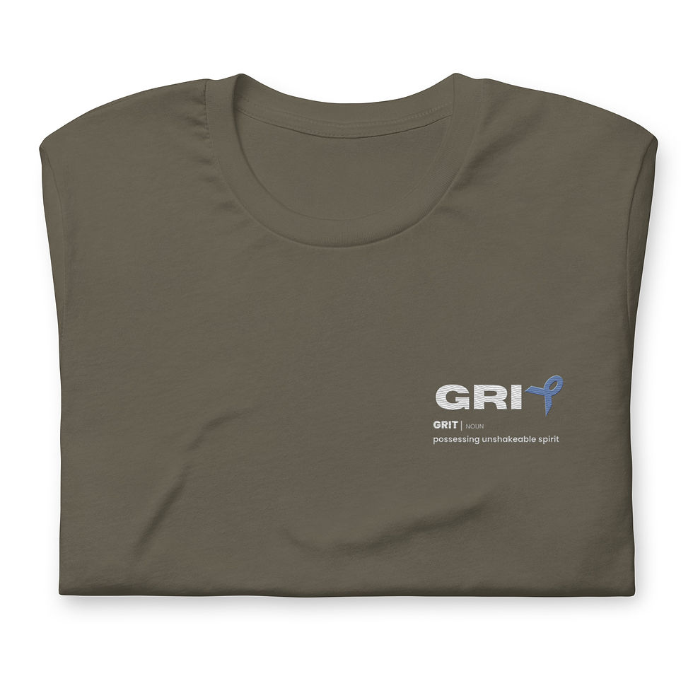 Thumbnail: Unisex T-shirt - Prostate Cancer - White Text