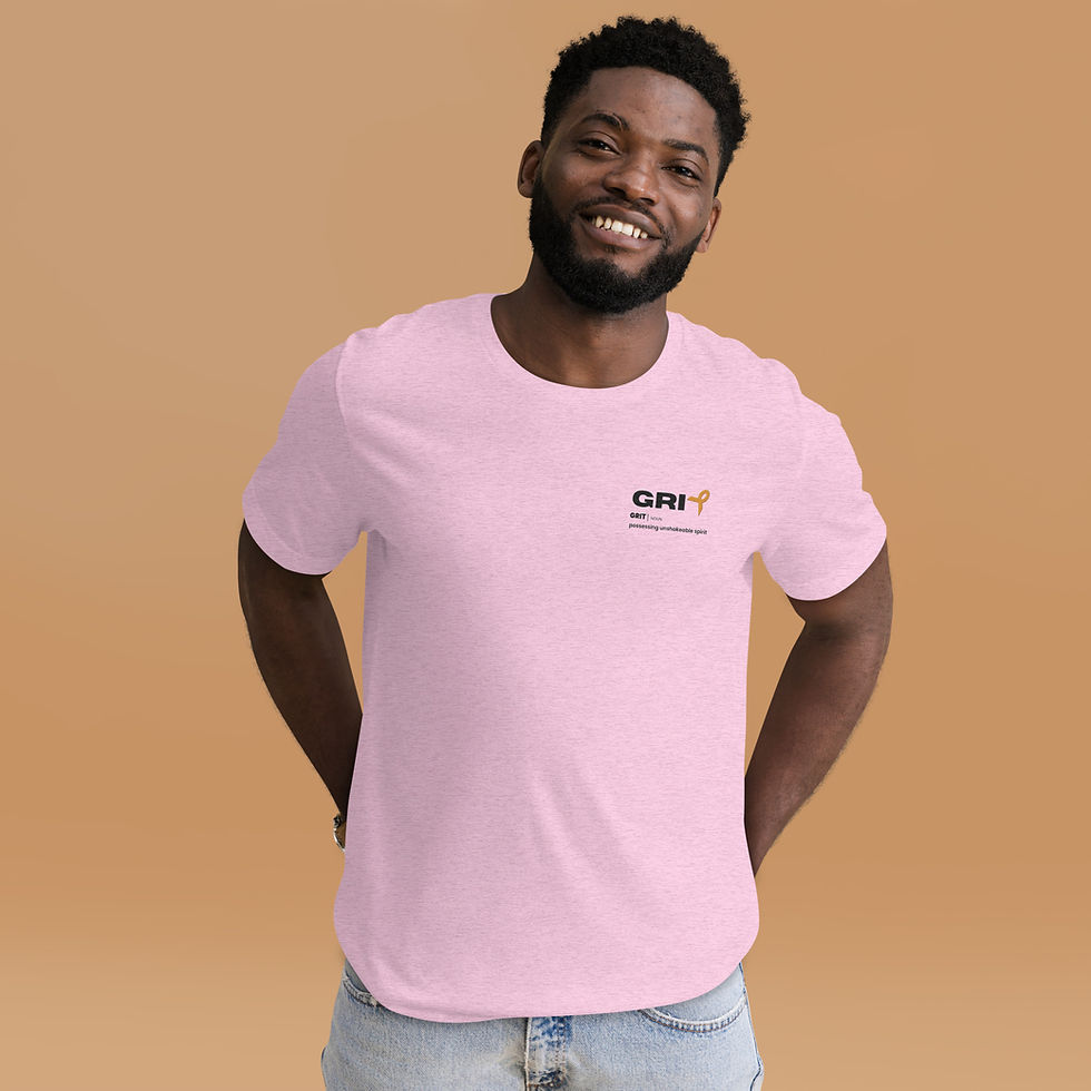 Thumbnail: Unisex T-shirt - Leukemia/Kidney Cancer - Black Text