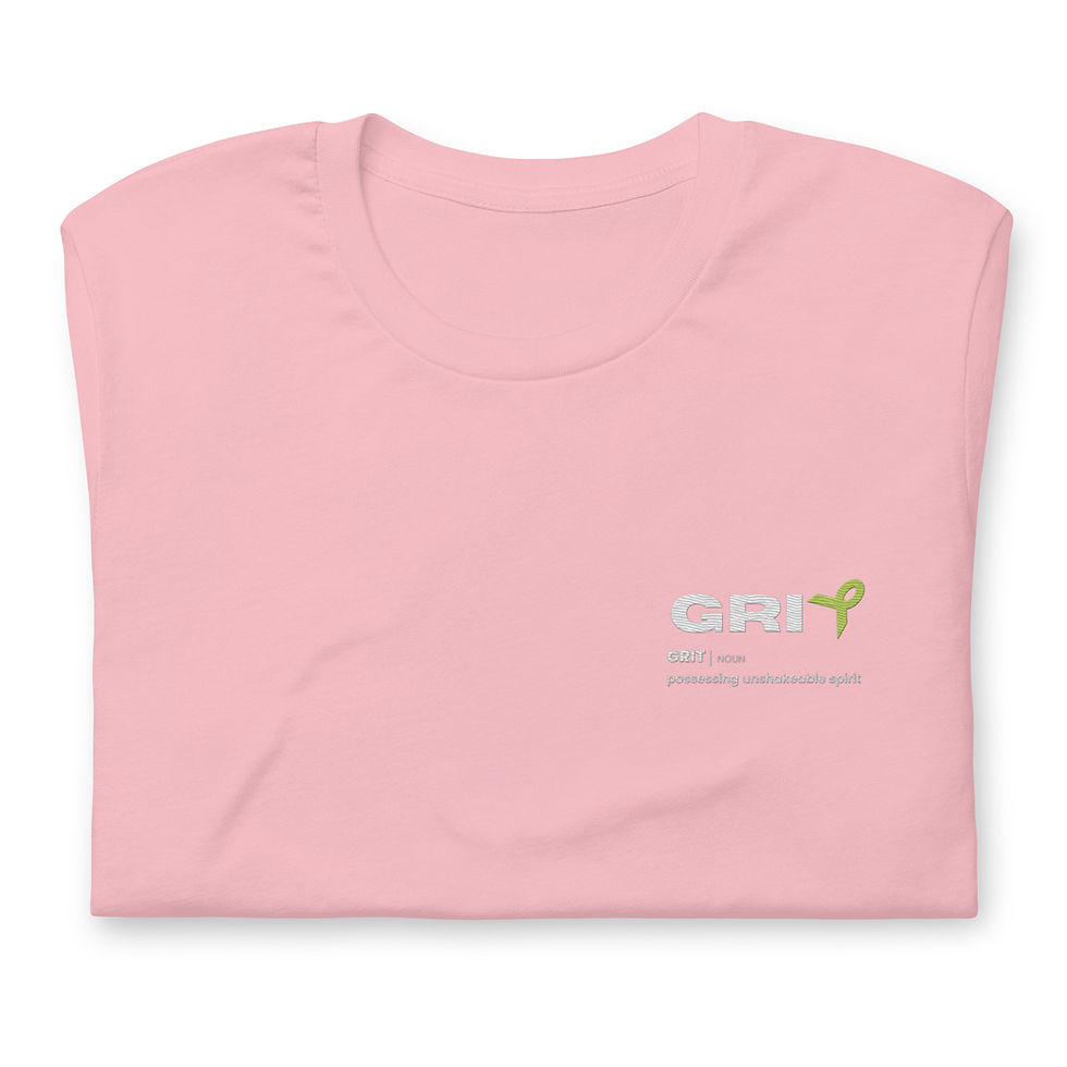 Thumbnail: Unisex T-shirt - Lymphoma - White Text