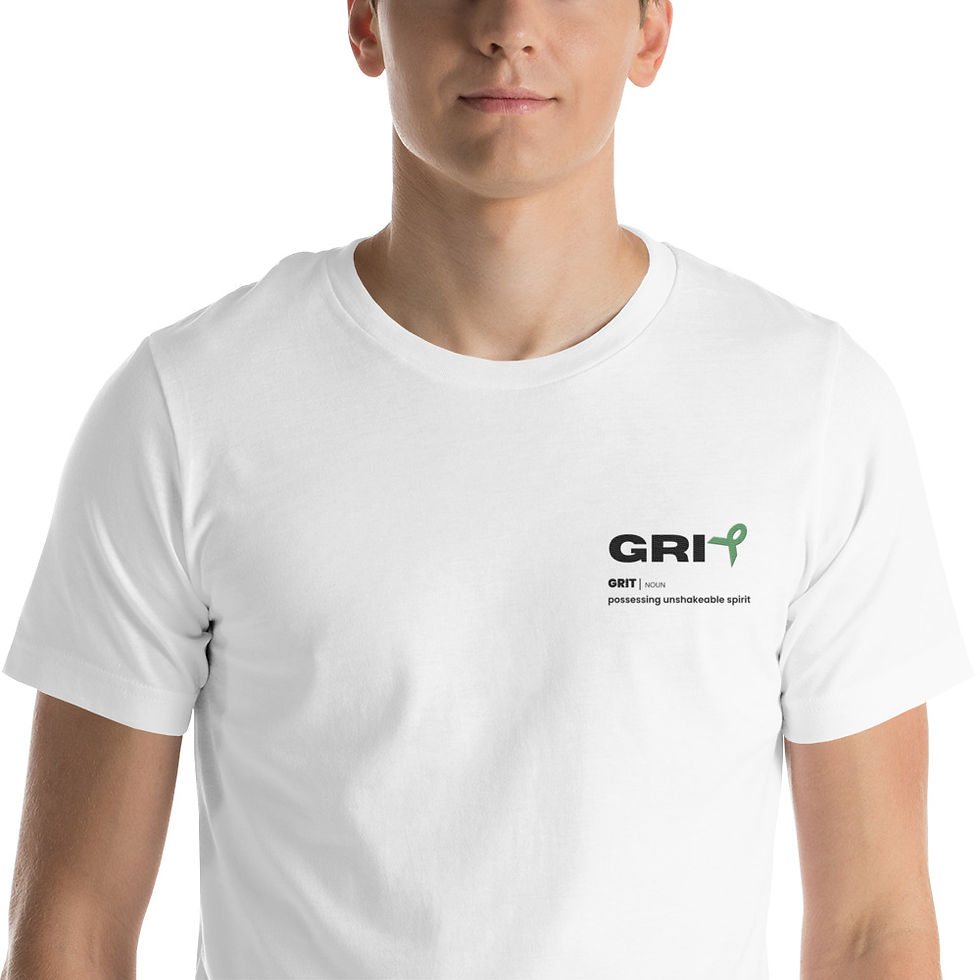 Thumbnail: Unisex T-shirt - Liver Cancer - Black Text