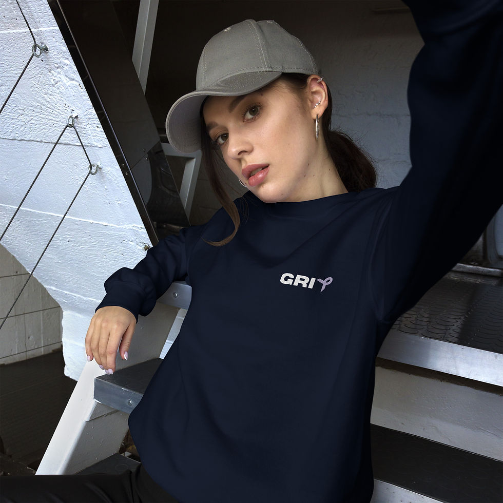 Thumbnail: Unisex Sweatshirt - All Cancer - White Text