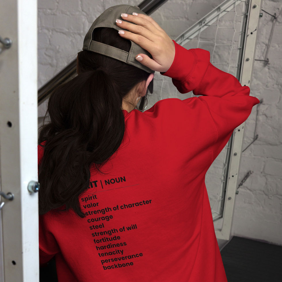 Thumbnail: Unisex Sweatshirt - Bone Cancer - Black Text