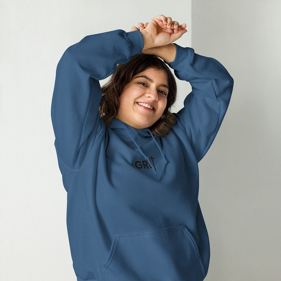 Thumbnail: Unisex Hoodie - Faith - Black Text