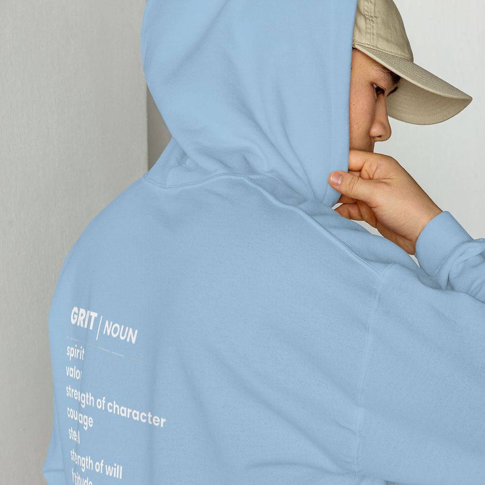 Thumbnail: Unisex Hoodie - Faith - White Text