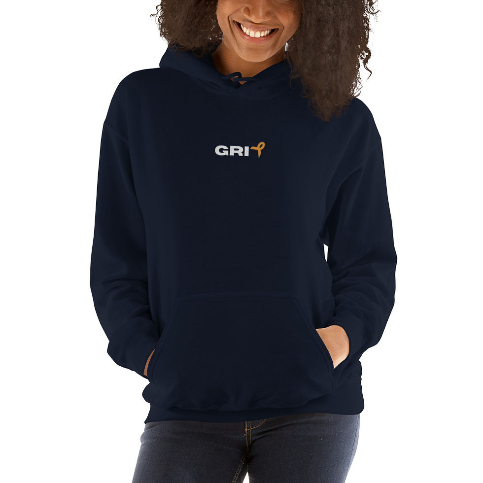 Thumbnail: Unisex Hoodie - Leukemia - White Text