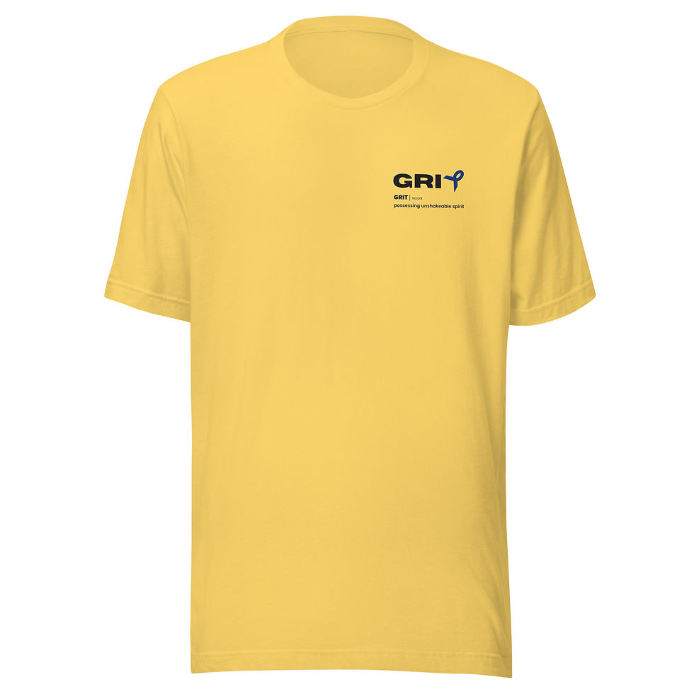 Thumbnail: Unisex T-shirt - Colon Cancer - Black Text