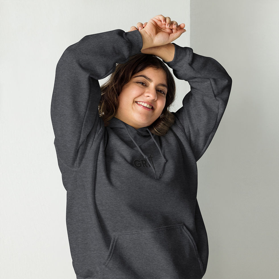 Thumbnail: Unisex Hoodie - Faith - Black Text