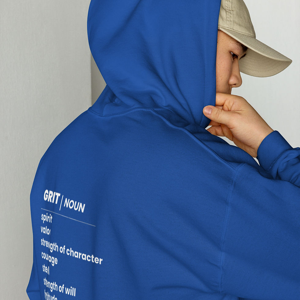 Thumbnail: Unisex Hoodie - Faith - White Text