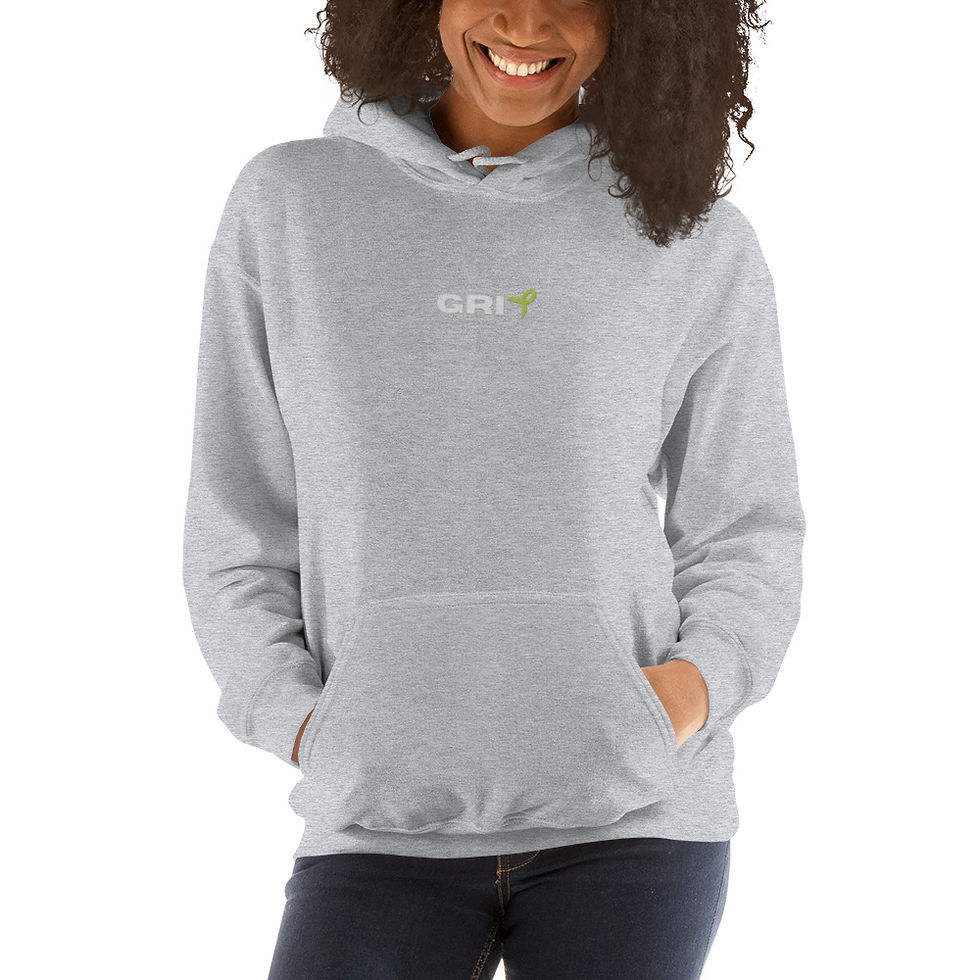Thumbnail: Unisex Hoodie - Lymphoma - White Text