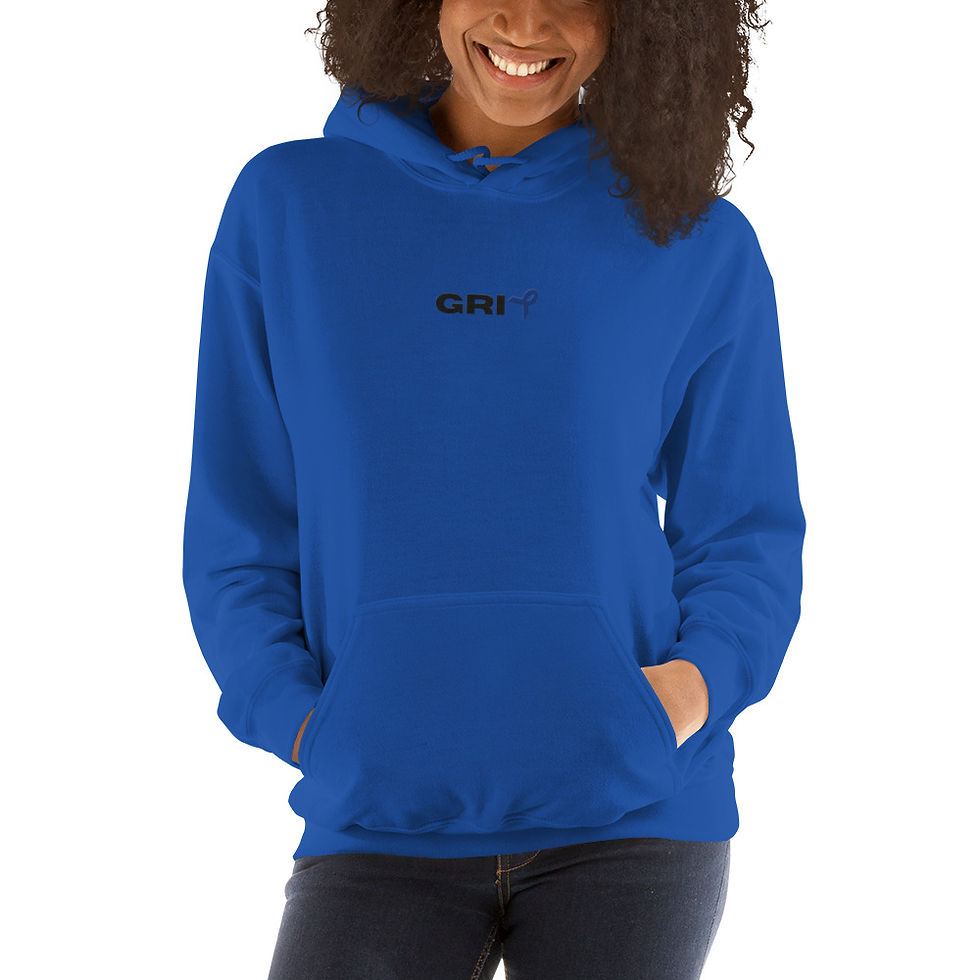 Thumbnail: Unisex Hoodie - Colon Cancer - Black Text