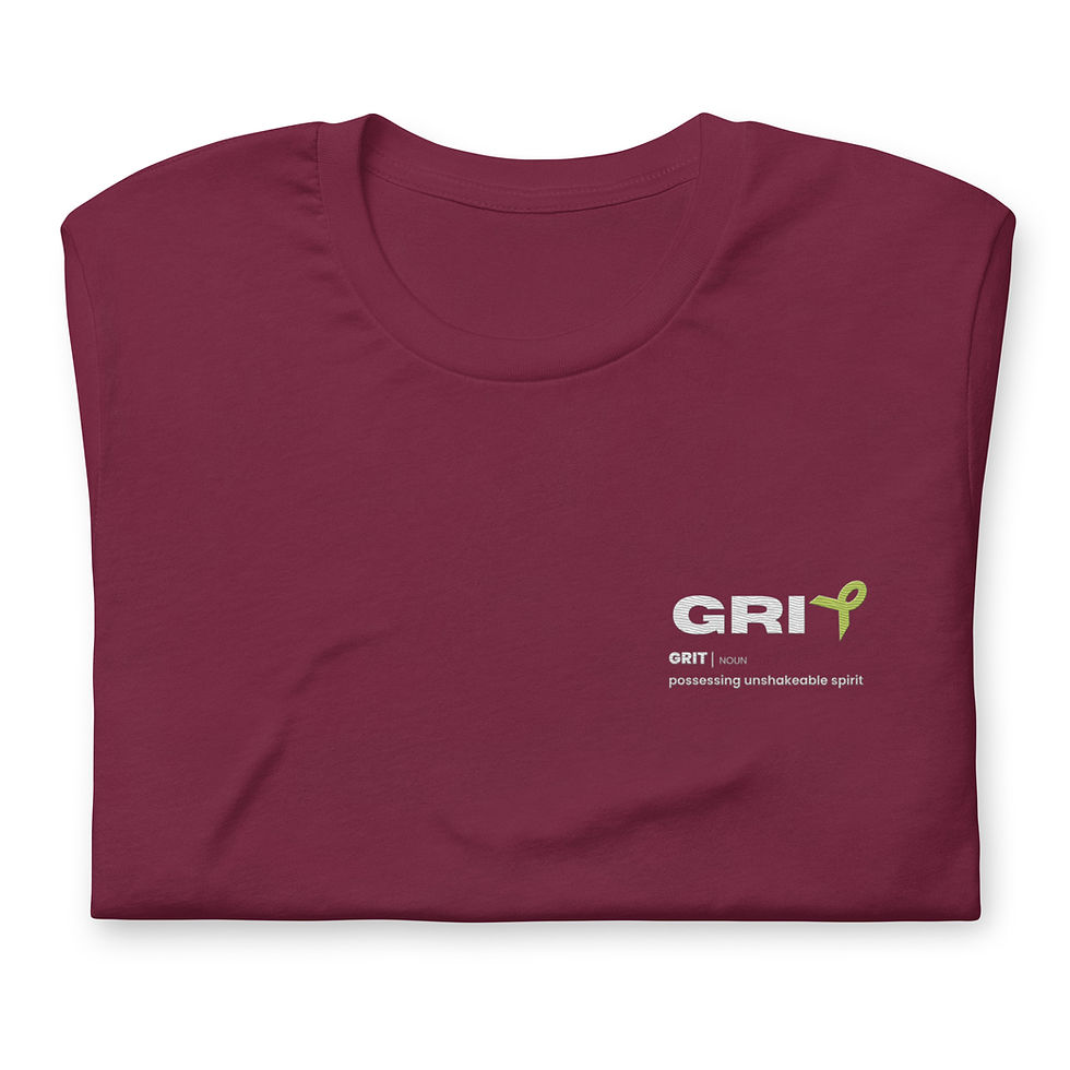 Thumbnail: Unisex T-shirt - Lymphoma - White Text