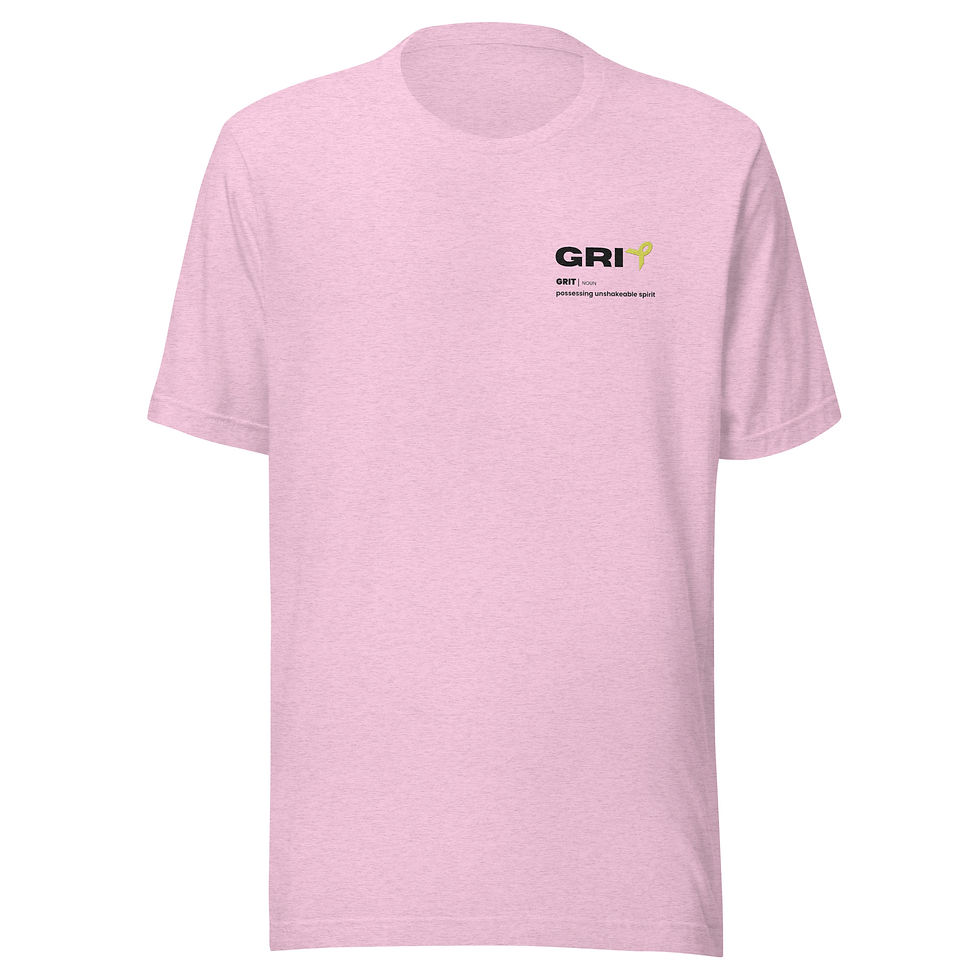 Thumbnail: Unisex T-shirt - Bone Cancer - Black Text