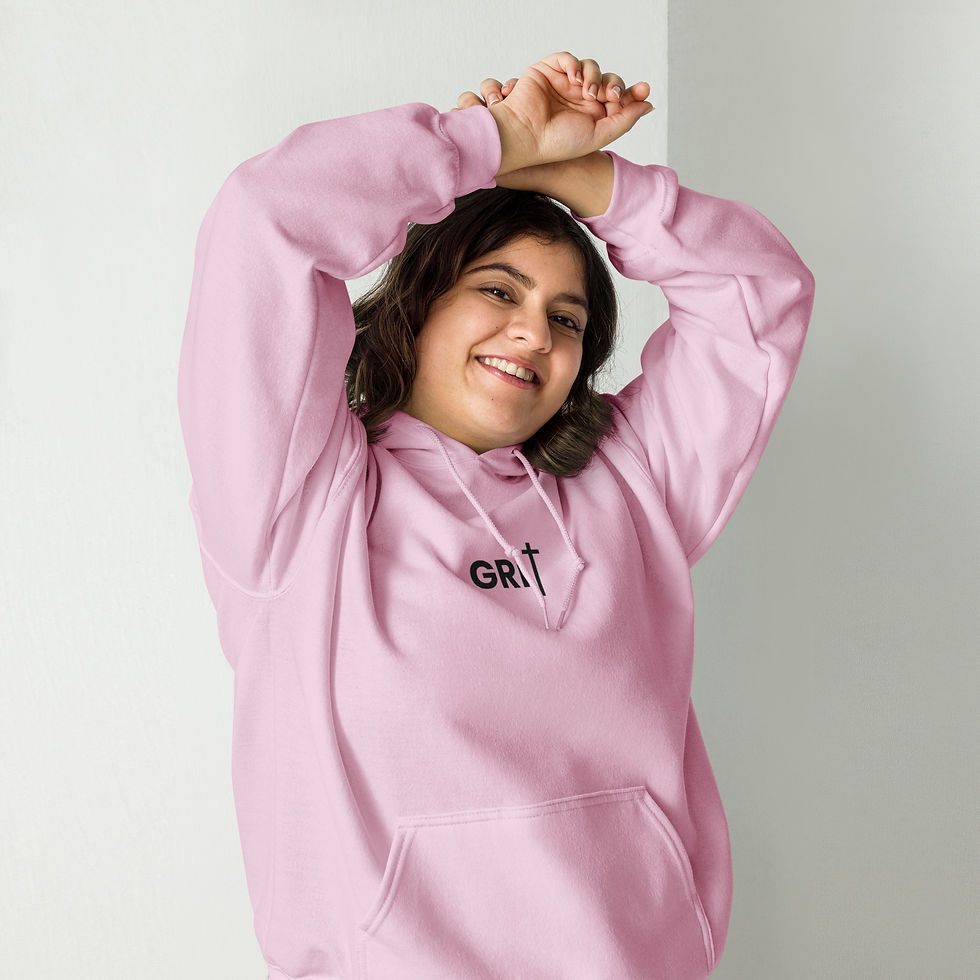 Thumbnail: Unisex Hoodie - Faith - Black Text